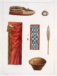 Objets appartenant aux Indiens canadiens